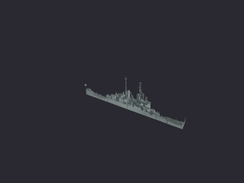 British Destroyer