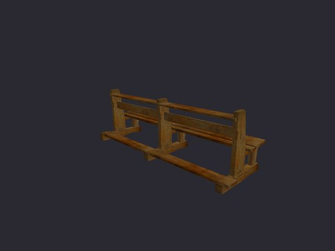 Caen Churchpew 01