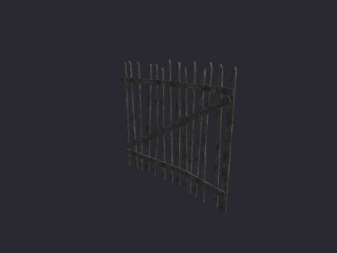 Caen Fence Gate 1