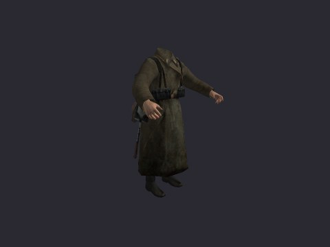 German Normandy Coat Dark