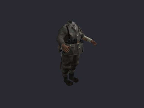 German Normandy Fat Injured