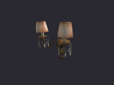 Walllightcrystal ON