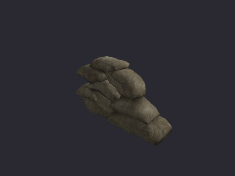 Sandbag Endsection Right