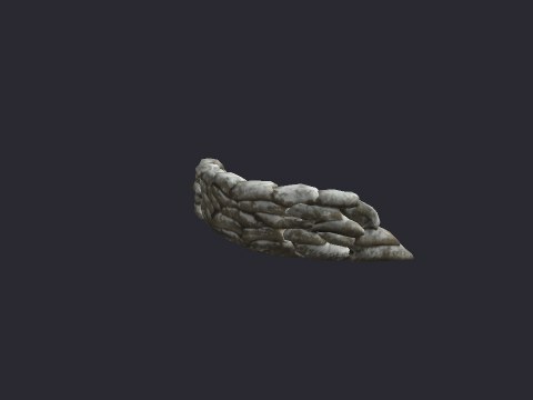 Sandbag Snow Curvedsection