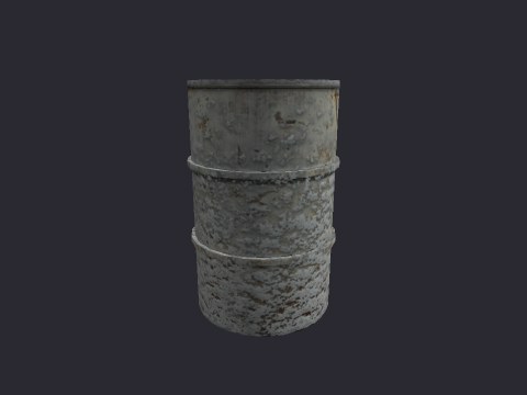 Barrel White Snow