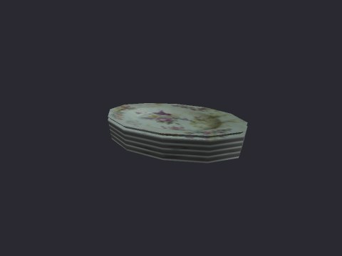 Diningplate Ovalstack