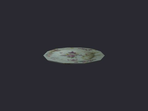 Diningplate Roundfloral