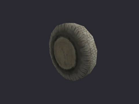 German Armored Car Tire