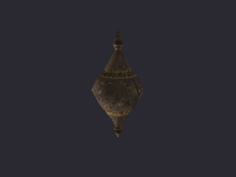 Moroccanchainlamp Unlit
