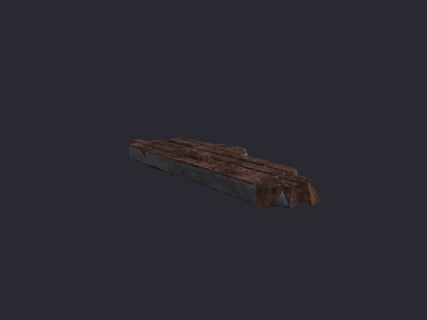 Redbrick Wall Debris 02