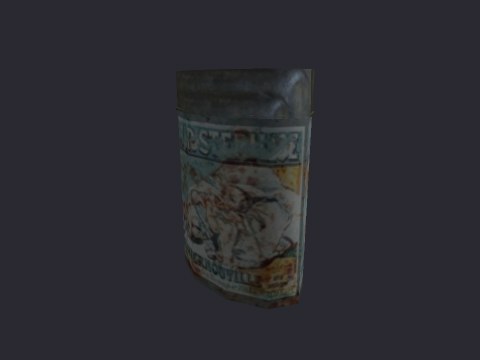 Tinbox Oval Tall