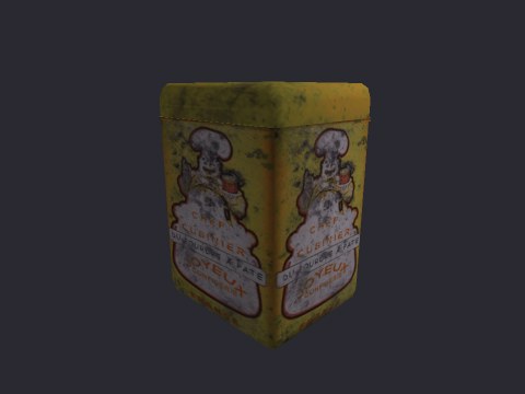 Tinbox Rectangulartall