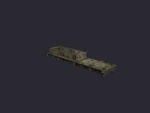 Traincar Flathalfbox