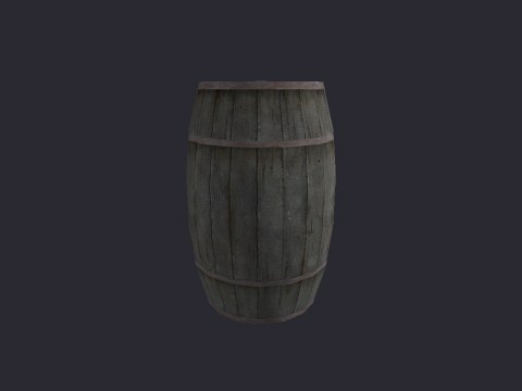 Wooden Barrel1