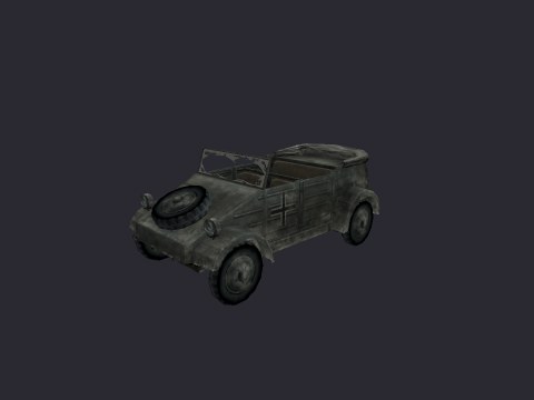 Static Vehicle German Kubelwagen