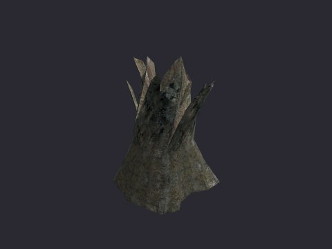 Destroyed Stump A