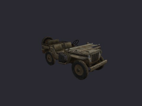 Africa Jeep Cot