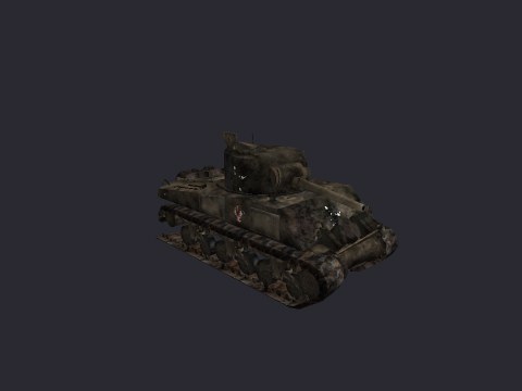 American Sherman Desert D
