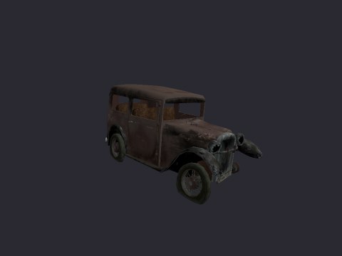 Civilian Car Red D
