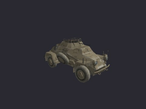 German Armored Car