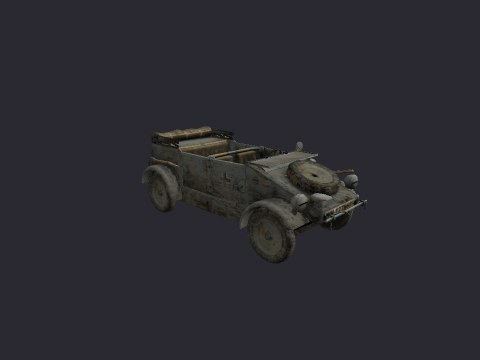 German Kubel Nomandy Static