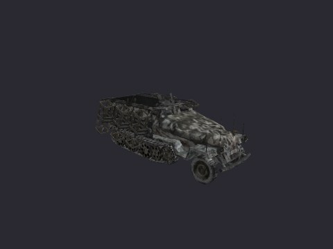 Halftrack Rockets Snow