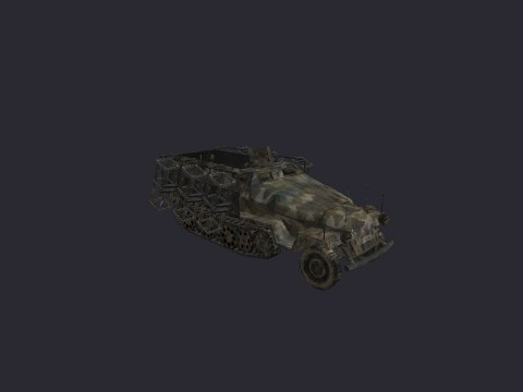 Halftrack Rockets Woodland