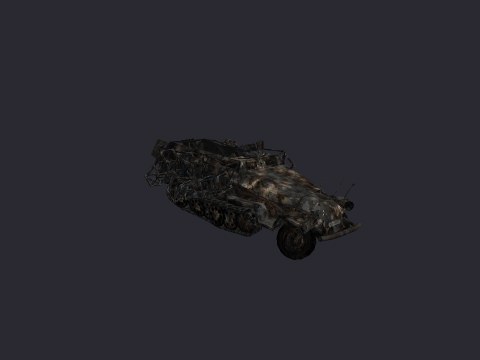 Halftrack Rockets Woodland D Stat
