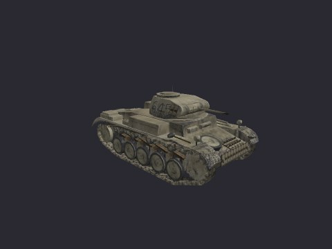 Panzer II L Tread D