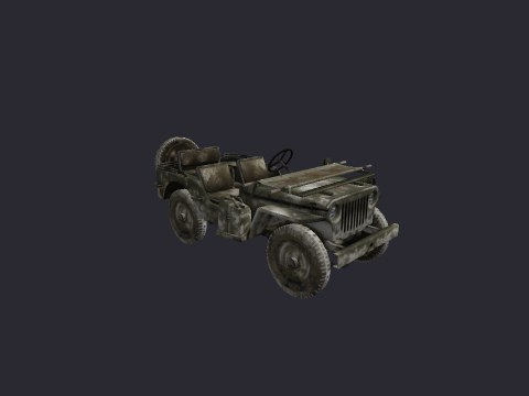 Russia Jeep Cot