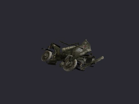 Russia Jeep Cot Dmg