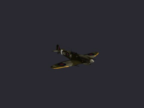 Spitfire Flying