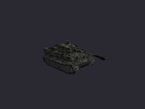 Tiger Woodland D Static